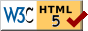 Valid HTML 5!